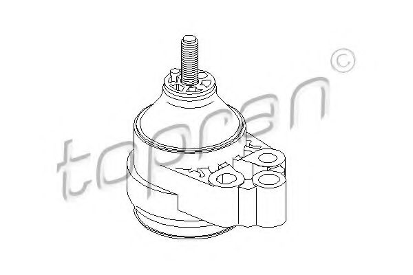 окачване, двигател 301 816
