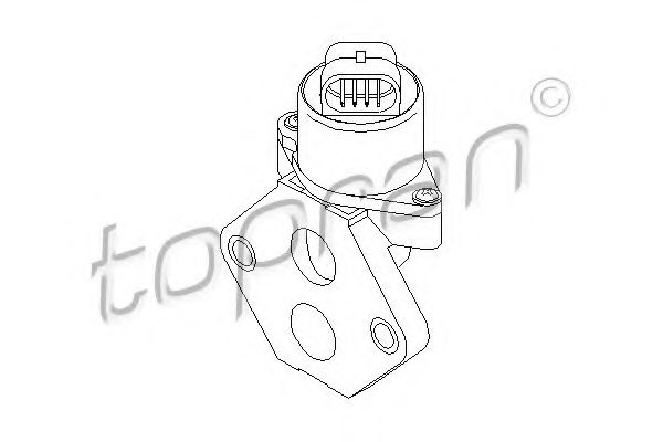 регулиращ клапан на свободния ход, захранване с въздух 302 683