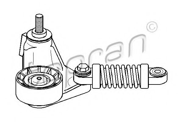 ремъчен обтегач, пистов ремък 302 162