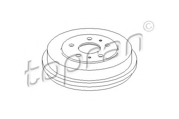 спирачен барабан 302 472