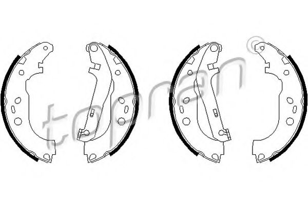 комплект спирачна челюст 302 289