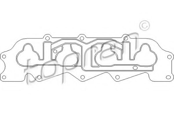 уплътнение, всмукателен колектор 302 551