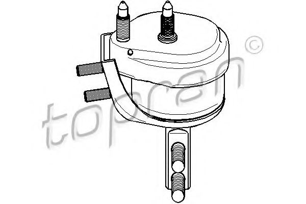 окачване, двигател 301 812