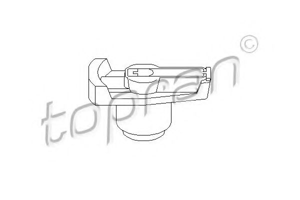 палец на разпределителя на запалването