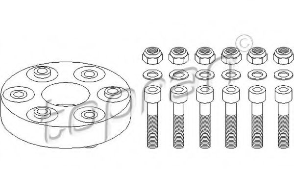 шарнирно съединение, карданен вал 400 236