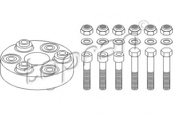 шарнирно съединение, карданен вал 400 249