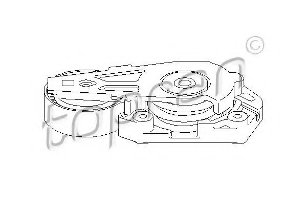 ремъчен обтегач, пистов ремък 501 453