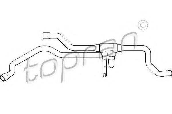 маркуч на радиатора 501 569