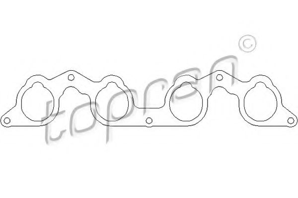 уплътнение, всмукателен колектор 500 828