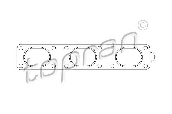 уплътнение, изпускателен колектор 500 839