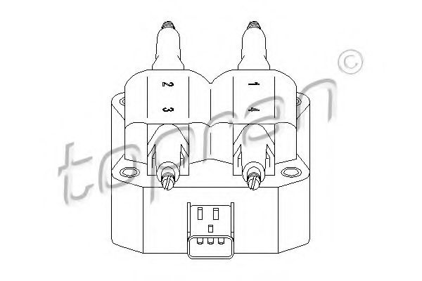 запалителна бобина 501 401