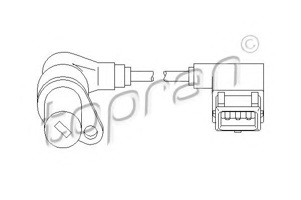 датчик обороти, управление на двигателя 501 296