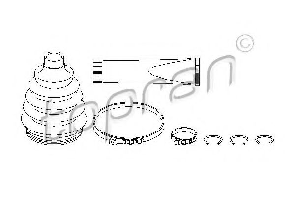 комплект маншон, полуоска 501 433