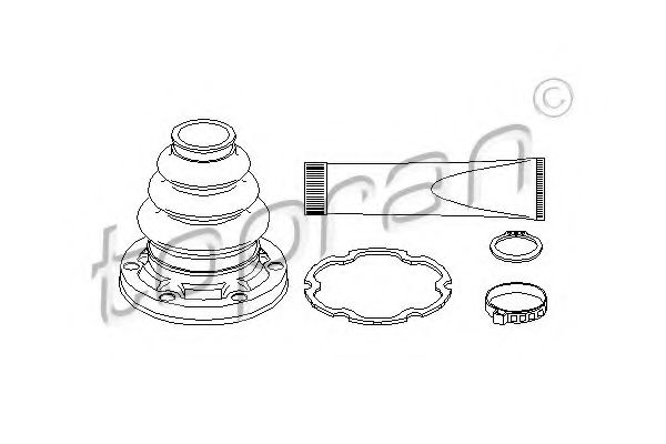 комплект маншон, полуоска 500 595