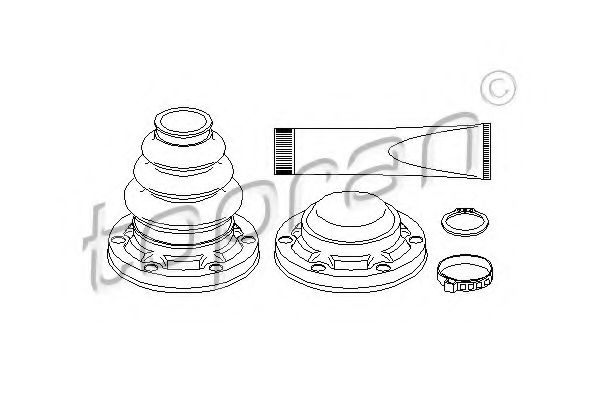 комплект маншон, полуоска 501 317