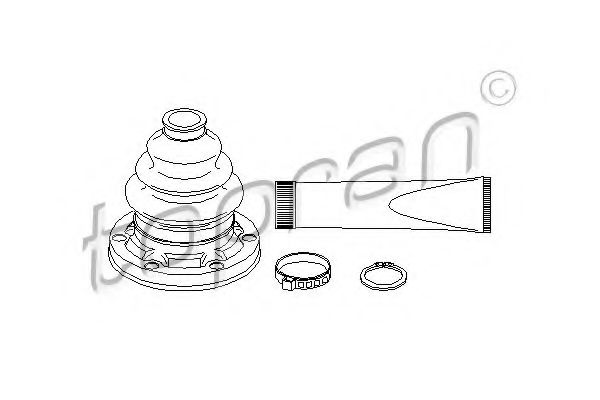 комплект маншон, полуоска 500 599