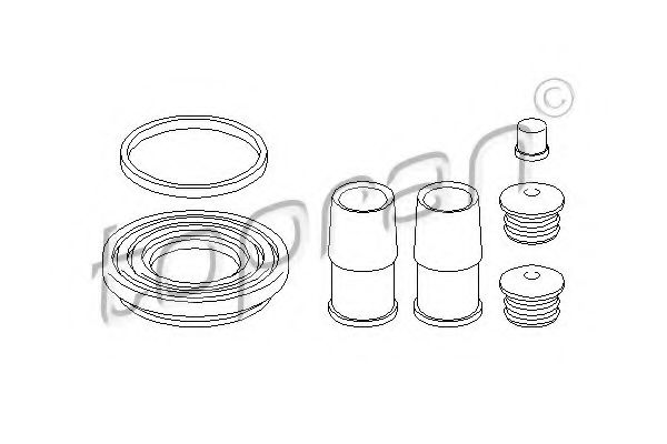 ремонтен комплект, спирачен апарат 500 955