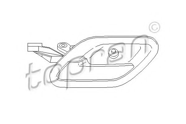 ръкохватка на врата, вътрешно обурудване 501 493