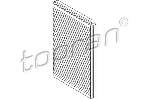 филтър, въздух за вътрешно пространство 700 260