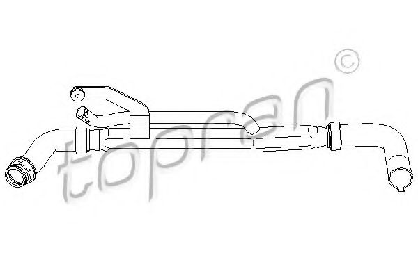 тръбопровод за охладителната течност 721 819