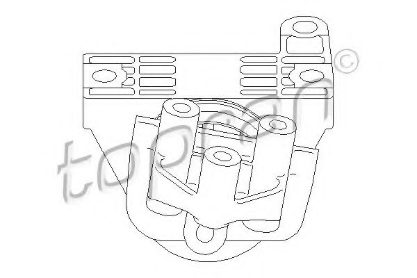 окачване, двигател 722 094
