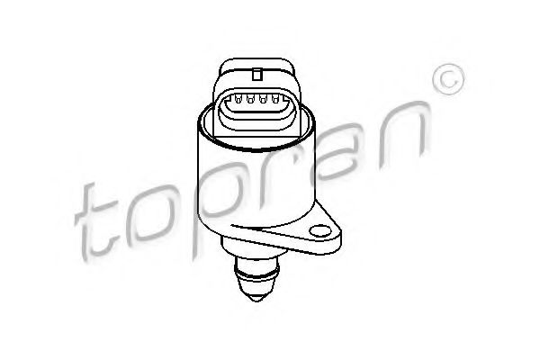 регулиращ клапан на свободния ход, захранване с въздух 721 482