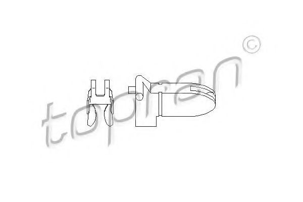 въжен механизъм, задействане на съединителя 722 139