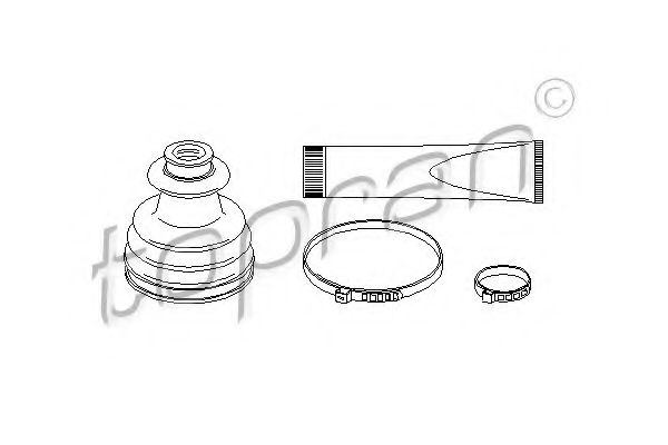 комплект маншон, полуоска 720 300
