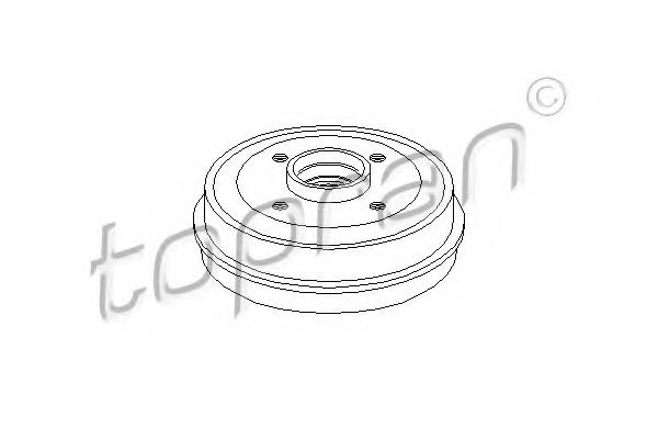 спирачен барабан 721 190
