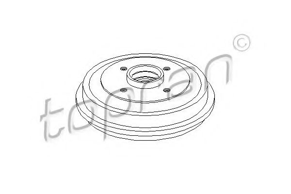 спирачен барабан 721 193