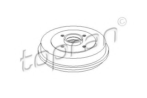 спирачен барабан 721 216