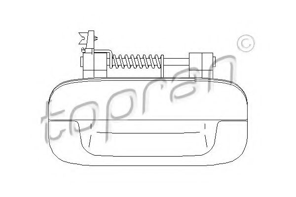 ръкохватка на врата 722 387