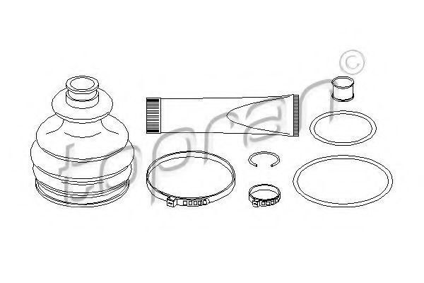 комплект маншон, полуоска 722 472