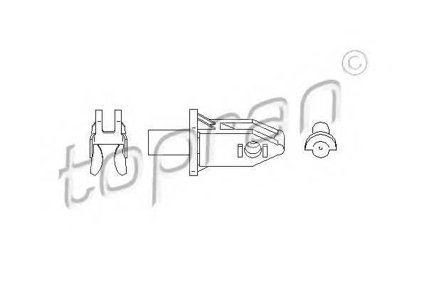 въжен механизъм, задействане на съединителя 722 138