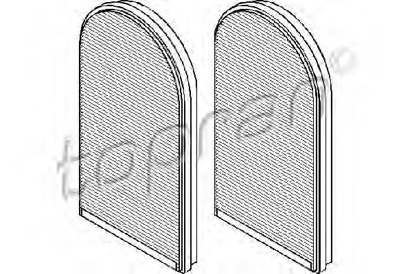 филтър, въздух за вътрешно пространство 500 223