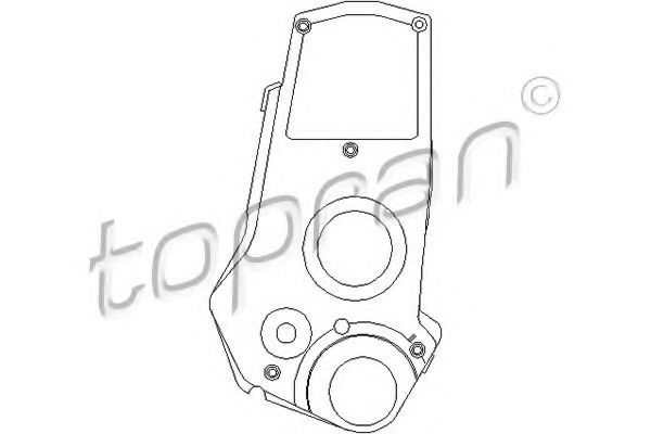 капачка, ангренажен ремък 207 865