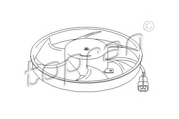 вентилатор, охлаждане на двигателя