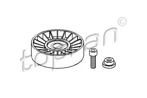 паразитна/ водеща ролка, пистов ремък 722 432