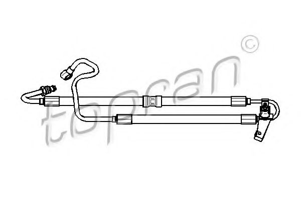 хидравличен маркуч, кормилно управление 501 742
