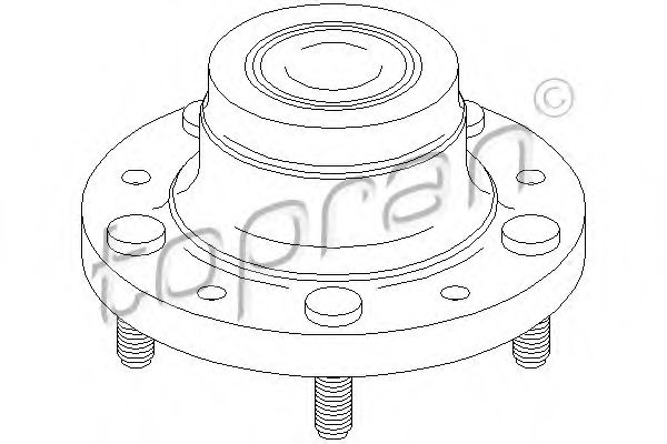 главина на колелото 304 089