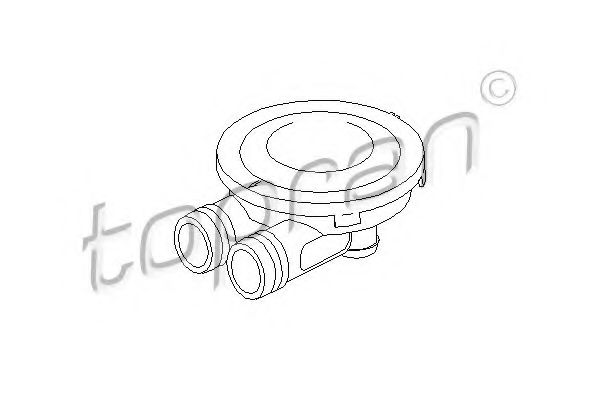 клапан, вентилация корпус разпределителен вал