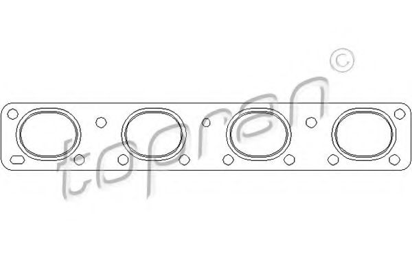 уплътнение, изпускателен колектор