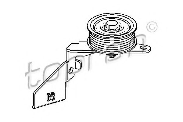 паразитна/ водеща ролка, пистов ремък