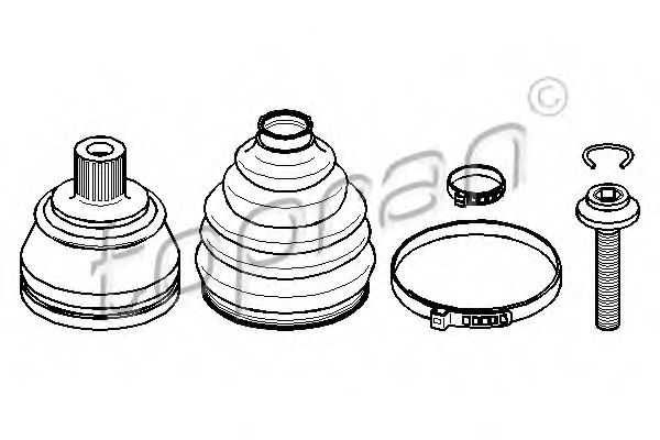 каре комплект, полуоска 113 488