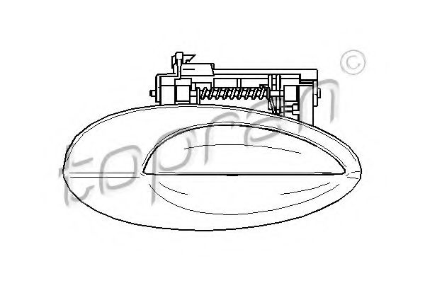 ръкохватка на врата 722 644