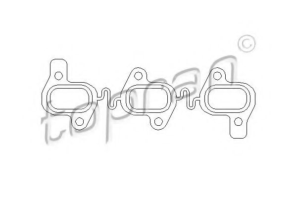 уплътнение, изпускателен колектор