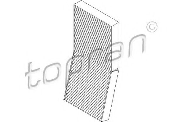 филтър, въздух за вътрешно пространство 407 737