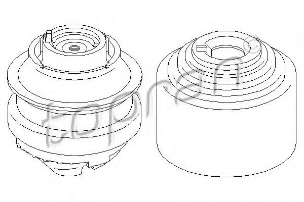 окачване, двигател 407 842