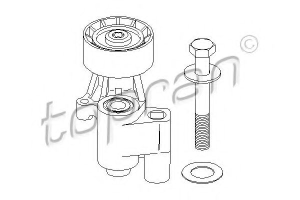 ремъчен обтегач, ангренаж 722 407