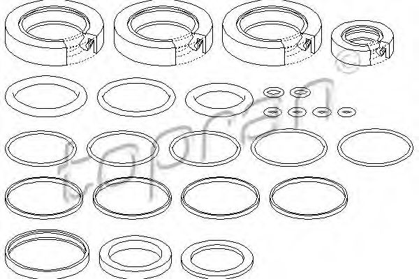 комплект гарнитури, кормилна кутия 501 449